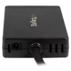 StarTech.com 3-portowy hub USB 3.0 plus Gigabit Ethernet - USB-C - z zasilaczem~3-portowy hub USB-C z Gigabit Ethernet - USB-C na 3x USB-A - USB 3.0 (5 Gb/s) - z zasilaczem
