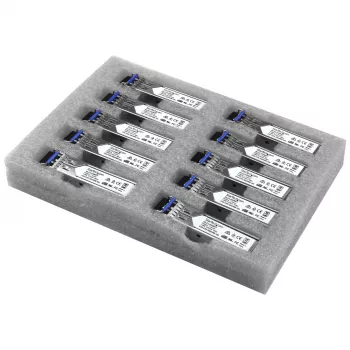StarTech.com Cisco GLC-LH-SM Kompatybilny SFP transceiver Module - 1000BASE-LX/LH - 10 PACK~10 Pack Cisco GLC-LH-SM Kompatybilny SFP Module (10 Pack) - 1000BASE-LX/LH - 1GbE Single Mode Fiber SMF Optic transceiver - 1GE Gigabit Ethernet SFP - LC 10km - 1310nm - DDM Cisco Firepower, ASR920, IE2000