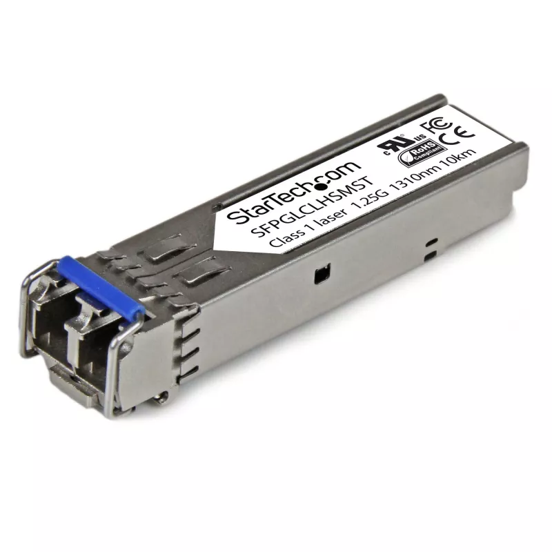StarTech.com Cisco GLC-LH-SM Kompatybilny SFP transceiver Module - 1000BASE-LX/LH - 10 PACK~10 Pack Cisco GLC-LH-SM Kompatybilny SFP Module (10 Pack) - 1000BASE-LX/LH - 1GbE Single Mode Fiber SMF Optic transceiver - 1GE Gigabit Ethernet SFP - LC 10km - 1310nm - DDM Cisco Firepower, ASR920, IE2000