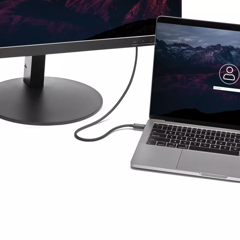 StarTech.com Kabel Thunderbolt 3 (40 Gb/s) USB-C 0,5 m - kompatybilny z Thunderbolt, USB i DisplayPort