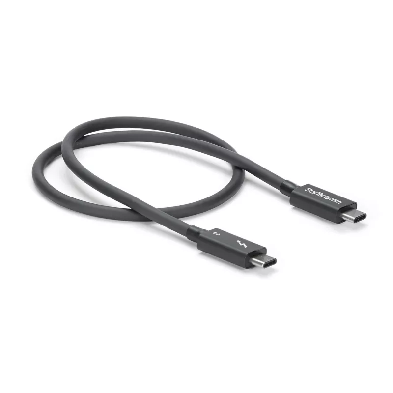 StarTech.com Kabel Thunderbolt 3 (40 Gb/s) USB-C 0,5 m - kompatybilny z Thunderbolt, USB i DisplayPort
