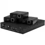 StarTech.com Zestaw przedłużacza HDBaseT 3-portowego z 3 odbiornikami - Rozdzielacz HDMI przez CAT5e 1x3 - Do 4K