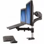 StarTech.com Ramię monitora z uchwytem do laptopa montowane na biurku - Pełny zakres ruchu - Przegubowe