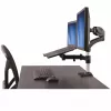 StarTech.com Ramię monitora z uchwytem do laptopa montowane na biurku - Pełny zakres ruchu - Przegubowe