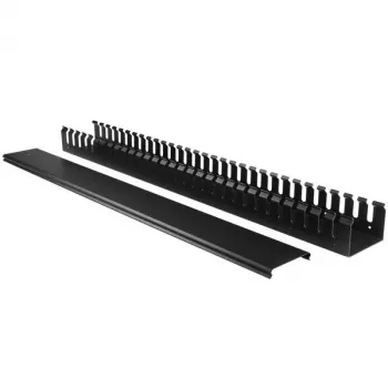StarTech.com Pionowy organizer kabli z prowadnicami palcowymi - 0U - 3 stopy