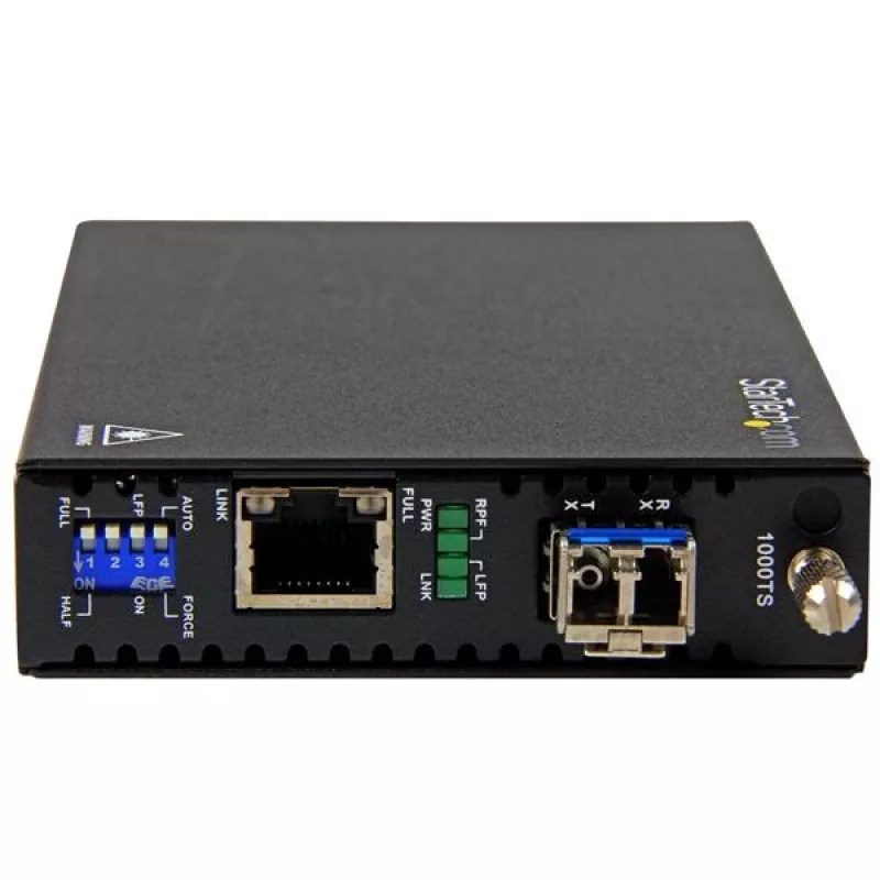StarTech.com Gigabit Ethernet miedź-to-Fiber Media Converter - SM LC - 20 km