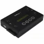 StarTech.com 1:1 Samodzielny duplikator i kasownik dysków twardych, klonowanie i kasowanie pamięci USB oraz HDD/SSD SATA, wyświetlacz LCD, zgodny z TAA, niezależny od systemu operacyjnego