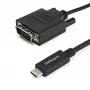 StarTech.com 6,6 stopy (2m) kabel USB-C do DVI - 1920 x 1200 - Czarny