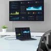 StarTech.com 6,6 stopy (2m) kabel USB-C do DVI - 1920 x 1200 - Czarny