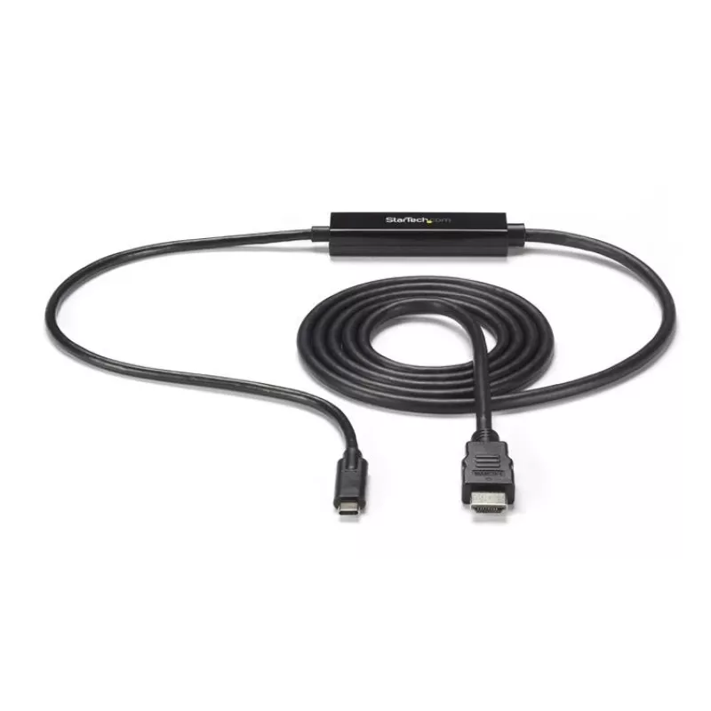 StarTech.com 3ft (1m) USB C to HDMI kabel - 4K 30Hz USB Type-C to HDMI Video Display Converter - USB-C DP Alt Mode to HDMI Monitor Adapter Cord - Thunderbolt Kompatybilny