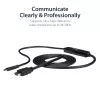 StarTech.com 3ft (1m) USB C to HDMI kabel - 4K 30Hz USB Type-C to HDMI Video Display Converter - USB-C DP Alt Mode to HDMI Monitor Adapter Cord - Thunderbolt Kompatybilny