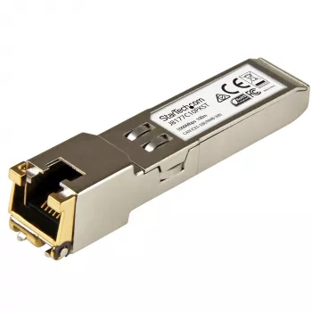 StarTech.com HP J8177C Kompatybilny moduł nadawczo-odbiorczy SFP - 1000BASE-T - 10 szt. w opakowaniu~10 szt. HPE J8177C Kompatybilny moduł SFP - 1000BASE-T - SFP na RJ45 Cat6/Cat5e - 1GE Gigabit Ethernet SFP - RJ-45 100m - HPE 1810, 1820, 2530