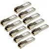 StarTech.com HP J8177C Kompatybilny moduł nadawczo-odbiorczy SFP - 1000BASE-T - 10 szt. w opakowaniu~10 szt. HPE J8177C Kompatybilny moduł SFP - 1000BASE-T - SFP na RJ45 Cat6/Cat5e - 1GE Gigabit Ethernet SFP - RJ-45 100m - HPE 1810, 1820, 2530