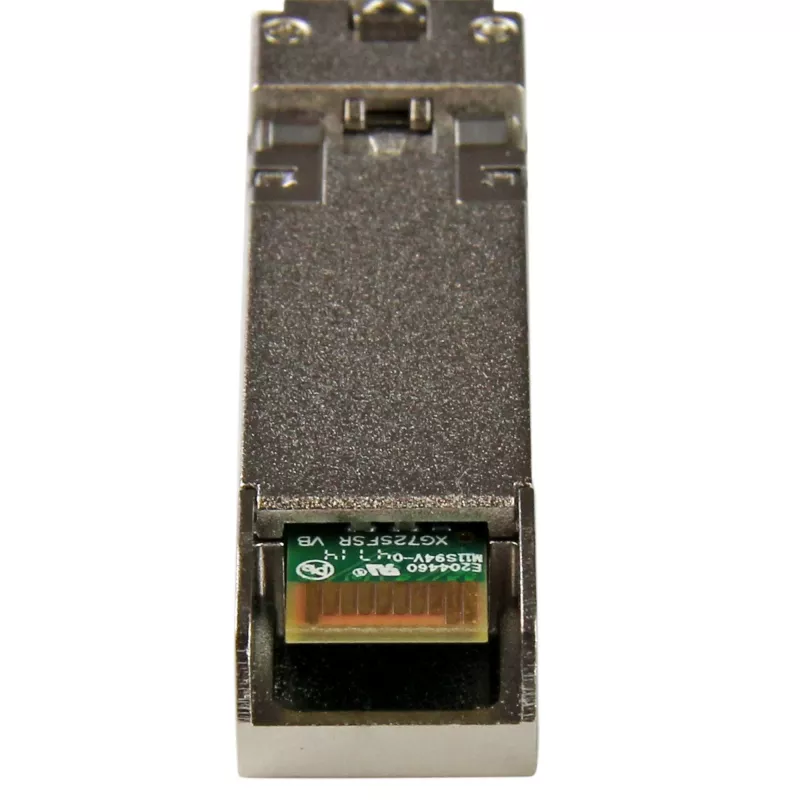 StarTech.com 10 Gigabit Fiber SFP+ transceiver Module - HP 455883-B21 Kompatybilny - MM LC z DDM - 300 m~Moduł SFP+ kompatybilny z HPE 455883-B21 - 10GBASE-SR - 10GbE Multi Mode Fiber Optic transceiver - 10GE Gigabit Ethernet SFP+ - LC 300m - 850nm - DDM HPE 6120XG, 6120G, Flex Fabric