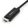 Kabel StarTech.com 10 stóp (3 m) Mini DisplayPort do HDMI - Wideo 4K 30 Hz - adapter kablowya mDP do HDMI - Mini DP lub Thunderbolt 1/2 Mac/PC do monitora/wyświetlacza HDMI - Przewód konwertera mDP do HDMI