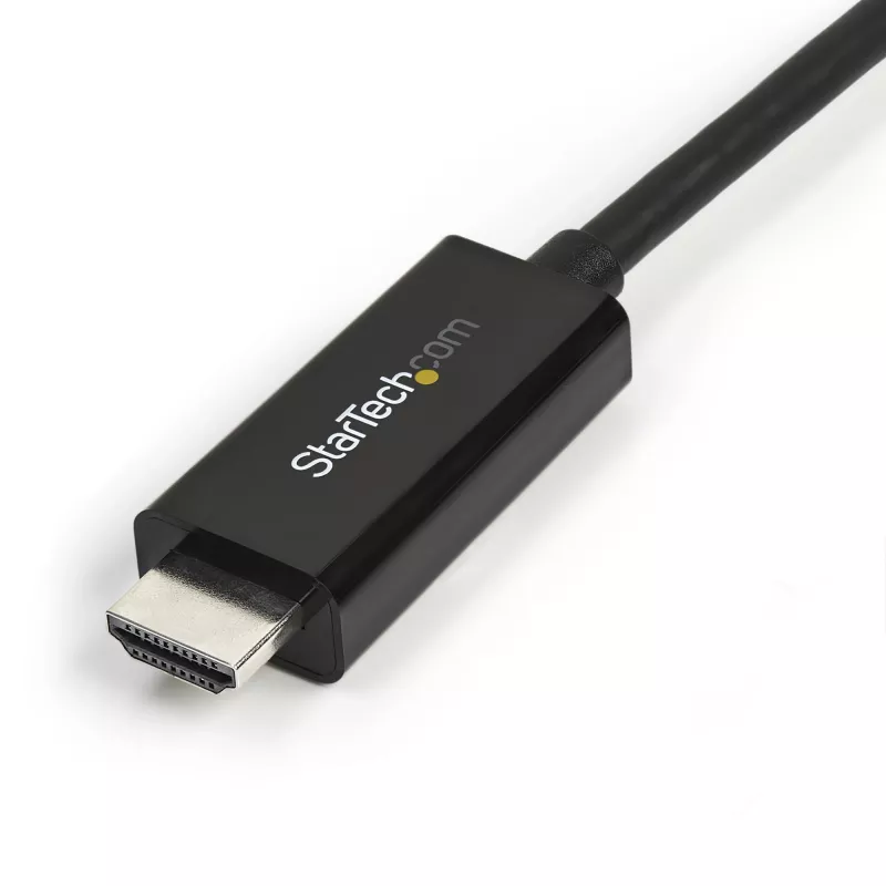Kabel StarTech.com 10 stóp (3 m) Mini DisplayPort do HDMI - Wideo 4K 30 Hz - adapter kablowya mDP do HDMI - Mini DP lub Thunderbolt 1/2 Mac/PC do monitora/wyświetlacza HDMI - Przewód konwertera mDP do HDMI