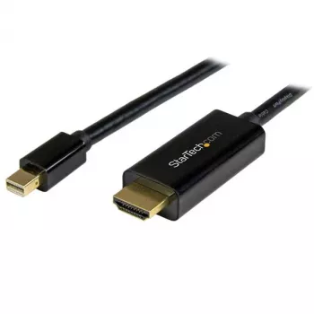 StarTech.com 15ft (5m) Mini DisplayPort do HDMI Kabel - 4K 30Hz Wideo - mDP do HDMI adapter kablowya - Mini DP lub Thunderbolt 1/2 Mac/PC do HDMI Monitor/Wyświetlacz - mDP do HDMI Przewód Konwertera