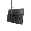 StarTech.com Uchwyt sufitowy do telewizora - Pełnozakresowy uniwersalny wiszący uchwyt do jednego ekranu z regulowaną teleskopową rurą - Pochylanie / Obracanie - Wspornik VESA do wyświetlaczy 32 inch–75 inch