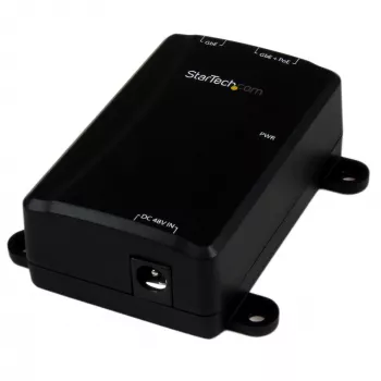 StarTech.com 1-Portowy Gigabitowy Midspan - Iniektor PoE+ - 802.3at i 802.3af