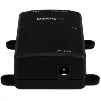 StarTech.com 1-Portowy Gigabitowy Midspan - Iniektor PoE+ - 802.3at i 802.3af