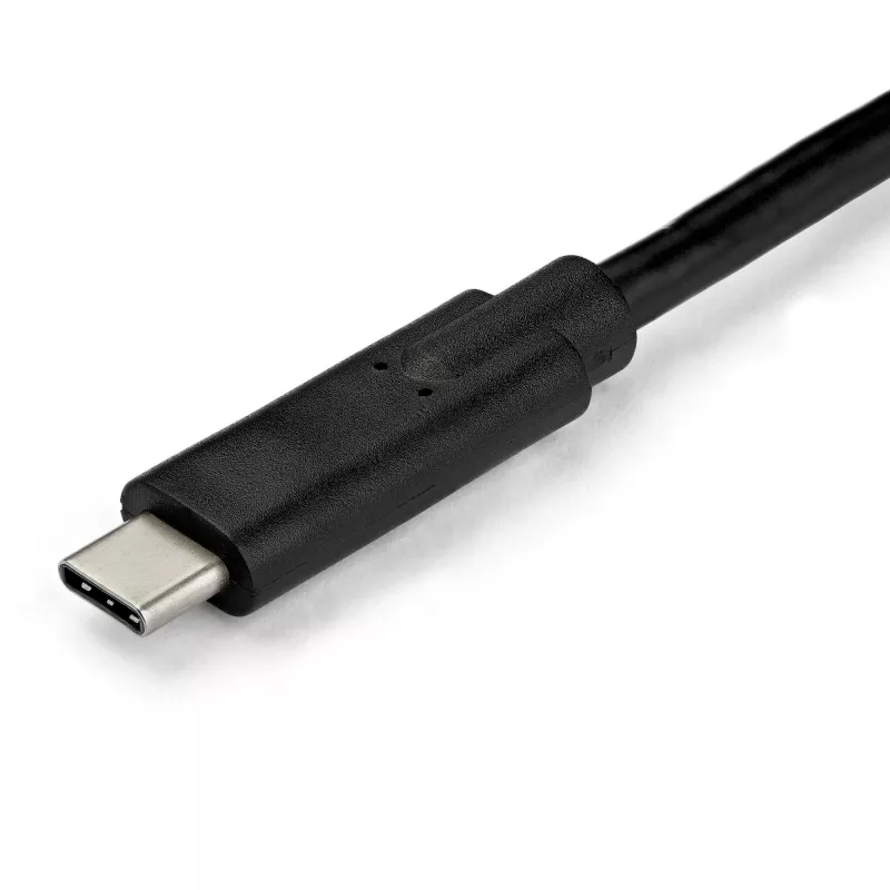 Kabel StarTech.com 1 m USB-C do VGA – 1920x1200/1080p aktywny adapter wideo USB typu C do VGA – zgodny z Thunderbolt 3 – do podłączenia laptopa do monitora/projektora VGA – DP Alt Mode HBR2