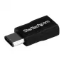 StarTech.com Adapter USB-C na Micro-USB - M/Ż - USB 2.0, USB 2.0 Type-C, USB 2.0 Micro-B, Czarny