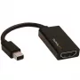 StarTech.com Adapter Mini DisplayPort na HDMI - Aktywny konwerter wideo mDP 1.4 na HDMI 2.0 - 4K 60Hz - Mini DP lub Thunderbolt 1/2 Mac/PC na monitor/telewizor/wyświetlacz HDMI - Klucz sprzętowy mDP na HDMI