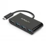 StarTech.com 4-portowy hub USB-C - USB-C na 4x USB-A - hub USB 3.0 - zasilany z magistrali~4-portowy hub USB-C - USB-C na 4x USB-A - hub USB 3.0 - 5 Gb/s - zasilany z magistrali