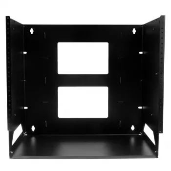 StarTech.com Wall-Mount Server Rack z Built-in Shelf - Solid Steel - 8U