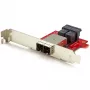StarTech.com Adapter Mini-SAS - Podwójny SFF-8643 do SFF-8644 - z pełnowymiarową i niskoprofilową śledzią - 12 Gb/s