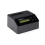 StarTech.com Single Bay Hard Drive Eraser, Standalone HDD/SSD Sanitizer, 4Kn, USB 3.0 do SATA III (6 Gbps), 9 trybów kasowania, Wyświetlacz LCD, Stacja dokująca do bezpiecznego kasowania dysków twardych, port drukarki DB-9, zgodność z TAA