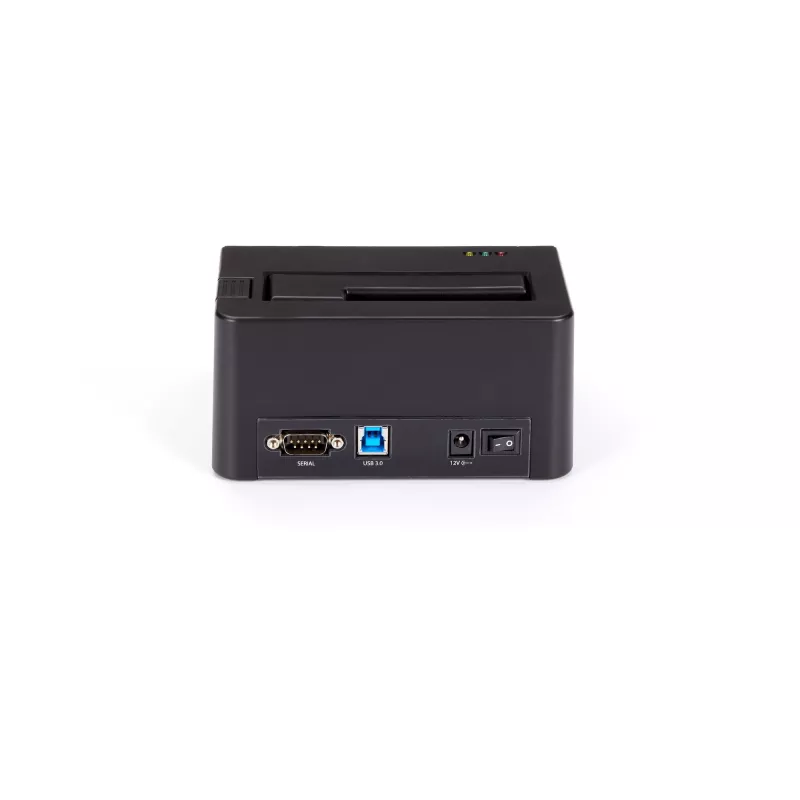 StarTech.com Single Bay Hard Drive Eraser, Standalone HDD/SSD Sanitizer, 4Kn, USB 3.0 do SATA III (6 Gbps), 9 trybów kasowania, Wyświetlacz LCD, Stacja dokująca do bezpiecznego kasowania dysków twardych, port drukarki DB-9, zgodność z TAA