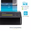 StarTech.com Single Bay Hard Drive Eraser, Standalone HDD/SSD Sanitizer, 4Kn, USB 3.0 do SATA III (6 Gbps), 9 trybów kasowania, Wyświetlacz LCD, Stacja dokująca do bezpiecznego kasowania dysków twardych, port drukarki DB-9, zgodność z TAA