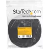 StarTech.com 50ft rolka rzepu - przycinane, wielokrotnego użytku opaski kablowe - hurtowa taśma przemysłowa do mocowania przewodów / regulowane owijki materiałowe czarne / wielokrotne samoprzylepne paski do zarządzania kablami