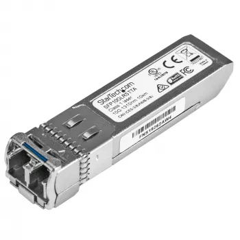 StarTech.com Moduł SFP+ kompatybilny z Cisco SFP-10G-LR-S - 10GBASE-LR - transceiver optyczny 10GbE jednomodowy światłowodowy SMF - 10GE Gigabit Ethernet SFP+ - LC 10km - 1310nm - DDM Cisco Firepower, ASR9000, C9300