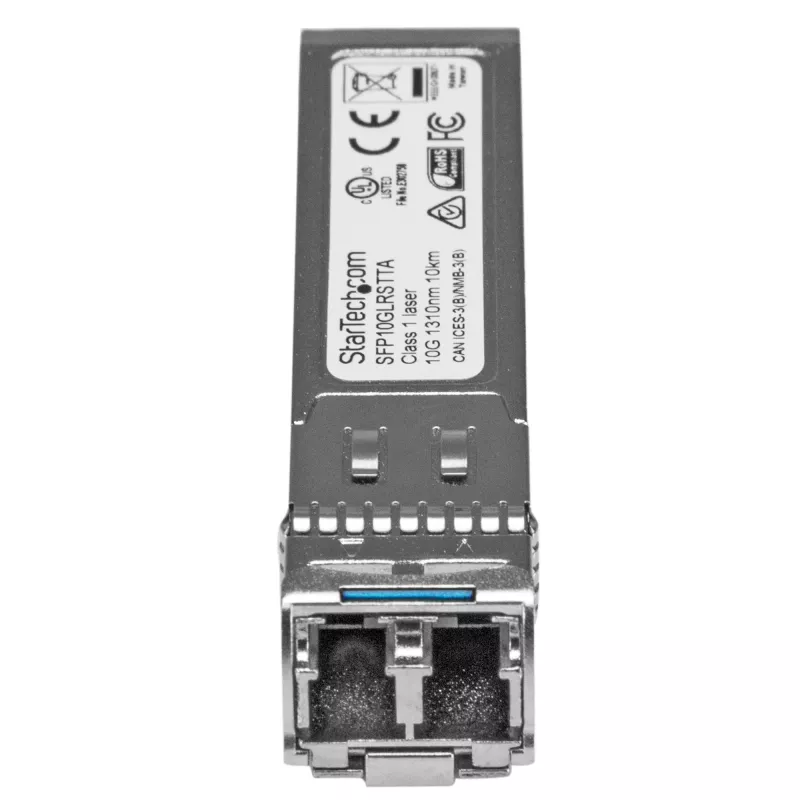 StarTech.com Moduł SFP+ kompatybilny z Cisco SFP-10G-LR-S - 10GBASE-LR - transceiver optyczny 10GbE jednomodowy światłowodowy SMF - 10GE Gigabit Ethernet SFP+ - LC 10km - 1310nm - DDM Cisco Firepower, ASR9000, C9300