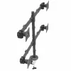 StarTech.com Ramię do montażu na biurku dla czterech monitorów - Ergonomiczne mocowanie VESA 4 monitorów 2x2 do 27 cali - Przegubowe i z regulacją wysokości mocowanie na słupie - Pochylenie/obrót/rotacja ekranów LCD/LED - Zacisk do biurka/przepust kablowy