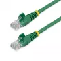 StarTech.com Kabel krosowy Ethernet Cat5e ze złączami RJ45 bez zaczepów - 5 m, zielony