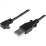 Kabel Micro-USB do ładowania i synchronizacji StarTech.com M/M – Micro-USB kątowy – 24 AWG – 0,5 m