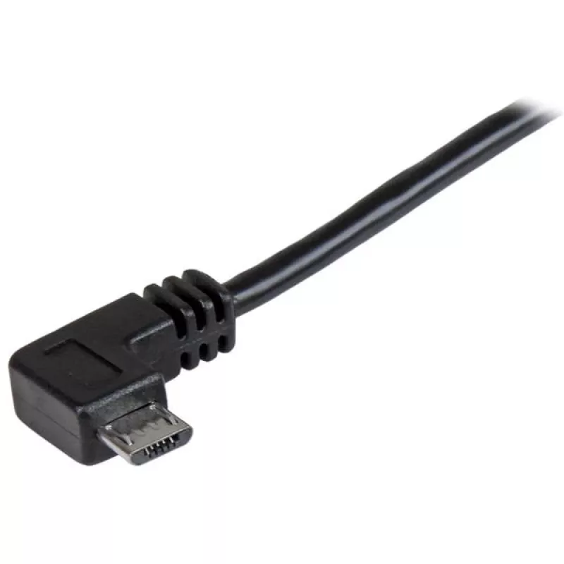 Kabel Micro-USB do ładowania i synchronizacji StarTech.com M/M – Micro-USB kątowy – 24 AWG – 0,5 m
