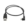StarTech.com Kabel Micro-USB do ładowania i synchronizacji M/M – kątowy w lewo Micro-USB – 24 AWG – 0,5 m