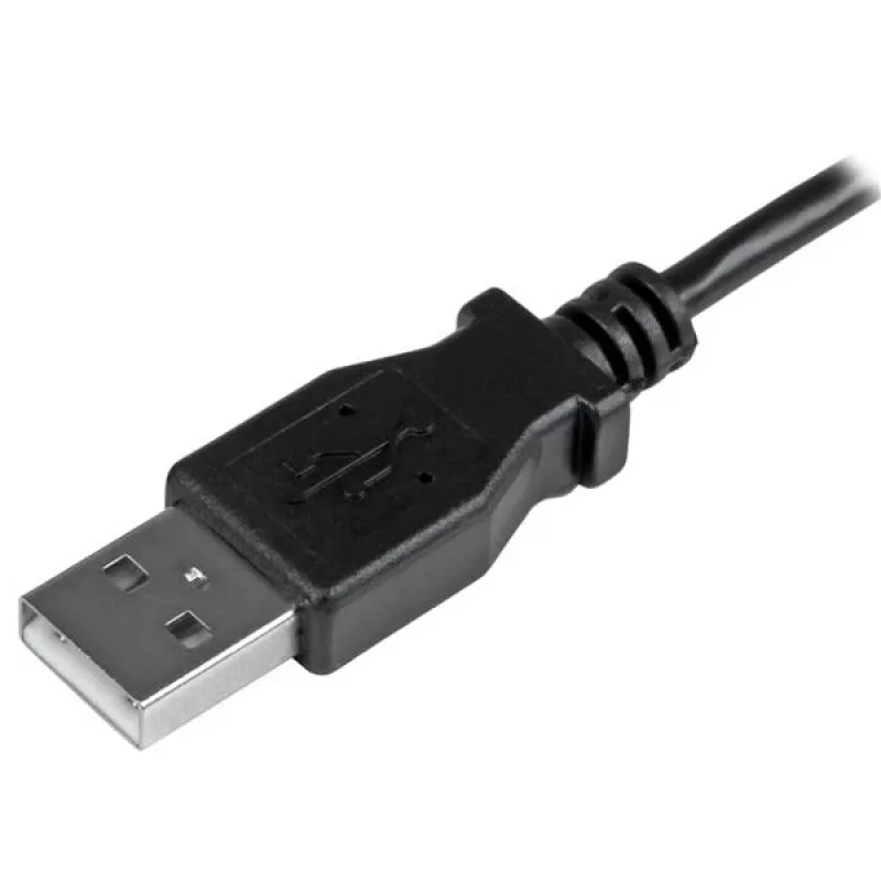 StarTech.com Kabel Micro-USB do ładowania i synchronizacji M/M – kątowy w lewo Micro-USB – 24 AWG – 0,5 m