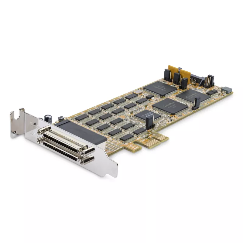 StarTech.com 16-Portowa niskoprofilowa karta szeregowa - RS232 - PCI Express