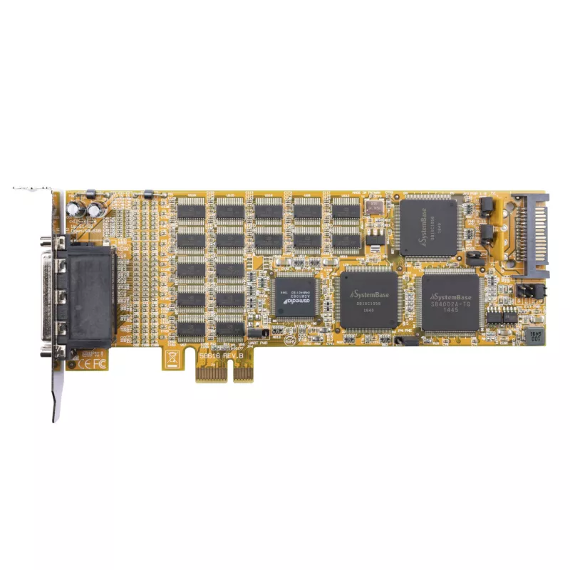 StarTech.com 16-Portowa niskoprofilowa karta szeregowa - RS232 - PCI Express