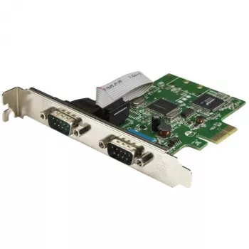 StarTech.com 2-portowa karta szeregowa PCI Express z UART 16C1050 - RS232