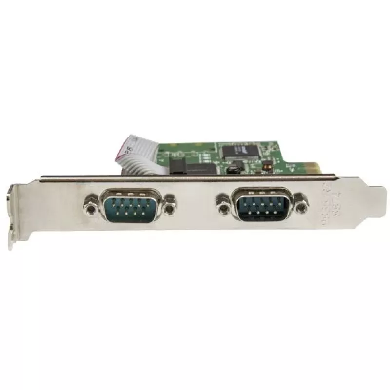 StarTech.com 2-portowa karta szeregowa PCI Express z UART 16C1050 - RS232