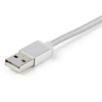 StarTech.com 1 m (3 stopy) Kabel USB do ładowania wielu urządzeń - USB na Micro-USB lub USB-C lub Lightning do iPhone / iPad / iPod / Android - Certyfikat Apple MFi - Ładowarka USB 3 w 1 - Pleciony