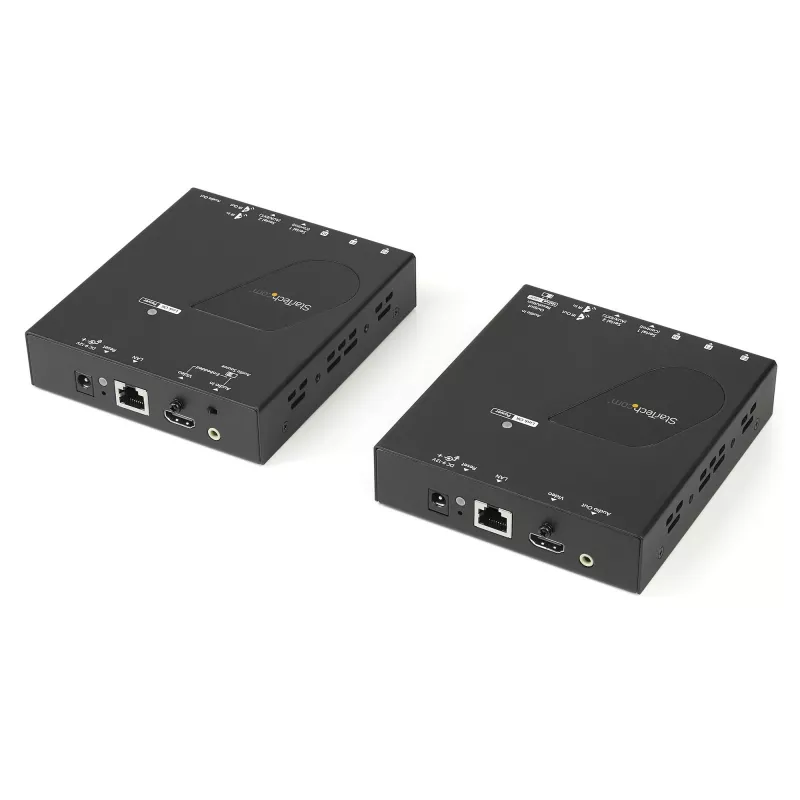 StarTech.com Zestaw przedłużacza 4K HDMI over IP z aplikacją do sterowania wideo, skalowalne AV over IP z obsługą ściany wideo AVoIP