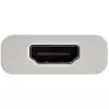 StarTech.com Adapter USB-C do HDMI 2.0 z zasilaniem Power Delivery - 4K 60Hz Konwerter sygnału wideo USB typu C do HDMI - port ładowania pasującego PD 60 W - zgodny z Thunderbolt 3 - biały