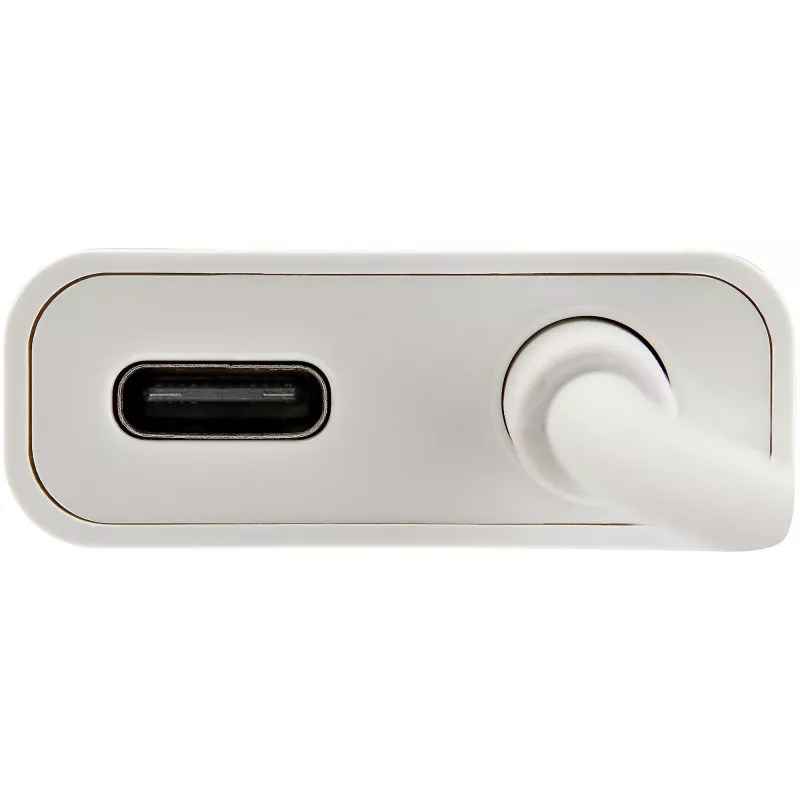 StarTech.com Adapter USB-C do HDMI 2.0 z zasilaniem Power Delivery - 4K 60Hz Konwerter sygnału wideo USB typu C do HDMI - port ładowania pasującego PD 60 W - zgodny z Thunderbolt 3 - biały